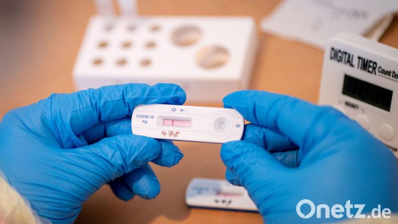 Die 7-Tage-Inzidenz ist in dieser Woche leicht rückläufig. Die Lage am Klinikum Weiden bleibt angespannt. Bild: Kay Nietfeld