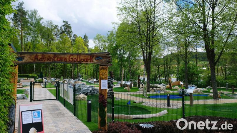 Eine Radtour zum Adventure-Golfen am Rußweiher in Eschenbach bildet den Abschluss des Ferienprogrammes. Archivbild: do
