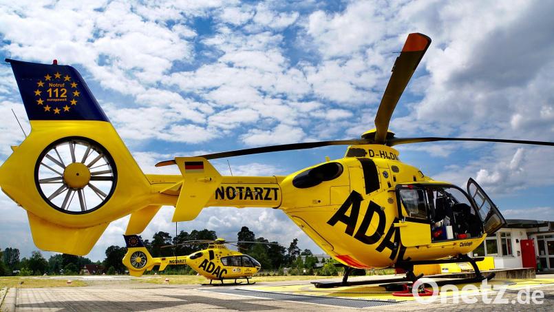 Wegen eines schweren Motorradunfalls bei Schnaittenbach war ein Rettungshubschrauber im Einsatz. Die Verletzten wurden aber mit dem Krankenwagen abtransportiert. Symbolbild: Thomas Klemm/ADAC Luftrettung/obs