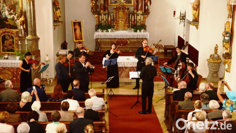 Ein musikalisches Erlebnis der Extraklasse genießen die Besucher beim Auftakt der 35. Wurzer Sommerkonzerte. Bild: bey