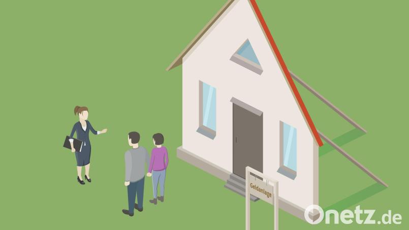 Geld in Immobilien anlegen klingt vernünftig. Doch bei einer Weidener Genossenschaft lief alles anders. Grafik: Martin Zimmer/Bild: peterborn