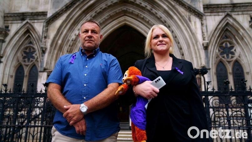 Die Eltern von Archie Battersbee sind vor den Supreme Court in London gezogen - ohne Erfolg. Bild: Victoria Jones/PA Wire/dpa