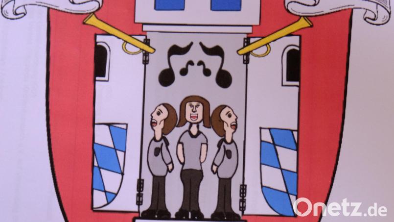 Nicht alle Ratsmitglieder waren mit den Veränderungen des Gemeindewappens als Symbol des Chores &quot;Polyphonia&quot; Kirchenthumbach einverstanden. Bild: do