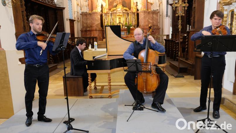 Im Rahmen des Festivals junger Künstler Bayreuth gastierte zum Auftakt der Speinsharter Sommerkonzerte das Yara-Ensemble Bild: do