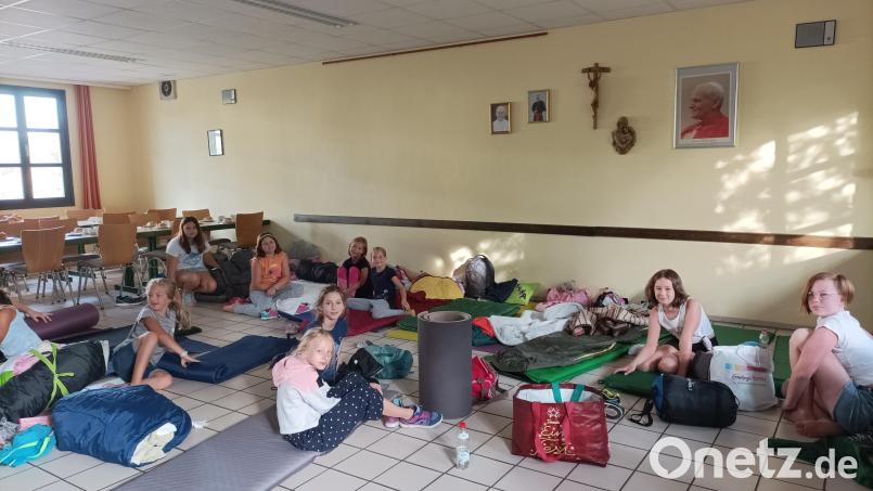 Viel Spaß hatten die Kinder bei der Lesenacht im Pfarrheim Schmidgaden. Bild: Simone Vetter/exb