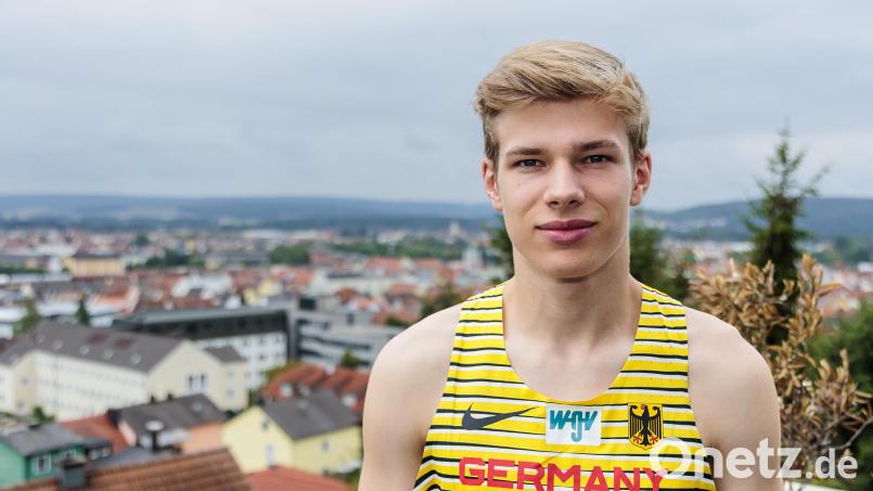 Das Nationaltrikot durfte Maximilian Achhammer bei der U-18-Europameisterschaft in Jerusalem erstmals tragen. Bild: Hösamer