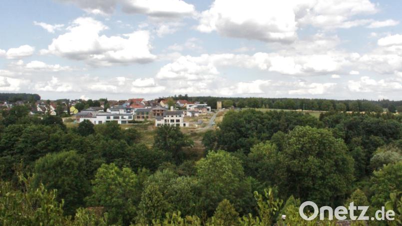 Das Bild zeigt das Neubaugebiet &quot;Naabhöhe I&quot;. Im Erbendorfer Stadtrat wurde hier ein Bauantrag für ein Mehrfamilienhaus nicht gebilligt. Zweiter Bürgermeister und Freie-Wähler-Fraktionssprecher Bernhard Schmidt erklärt die Hintergründe. Bild: njn