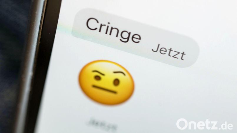Das Wort „cringe“ war das „Jugendwort des Jahres“ 2021. Derzeit läuft die Abstimmung 2022. Bild: Marijan Murat/dpa