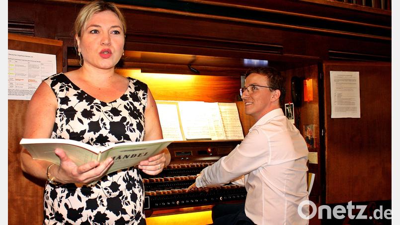 Die musikalische Mittagsandacht um "Punkt 12" in der St.-Josef-Kirche gestalten diesmal Tamara-Raphaela Hirschmann (Sopran) und Florian Löw (Orgel). Bild: R. Kreuzer