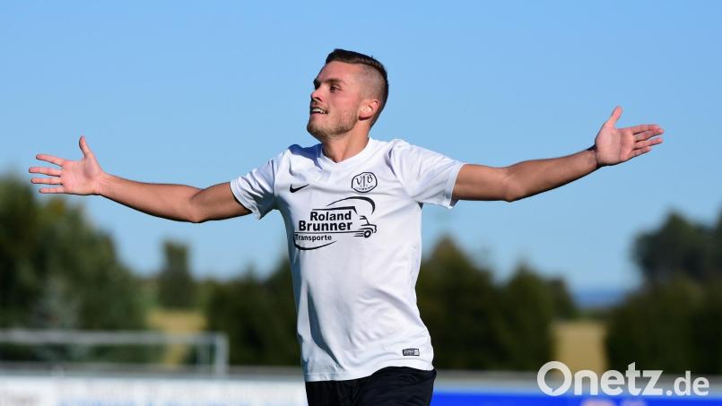 Korbinian Lang traf für Arzberg gegen Kondrau Archivbild: Schrems