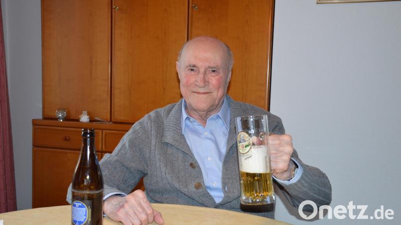 Siegfried Donhauser verstarb Ende Juli in München. Das Bier hat ihm bis zuletzt geschmeckt. Archivbild: Dominik Konrad