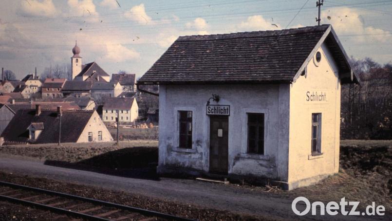 Nur die ältere Generation kann sich noch an den Schlichter &quot;Bahnhof&quot; erinnern. Repro: rha