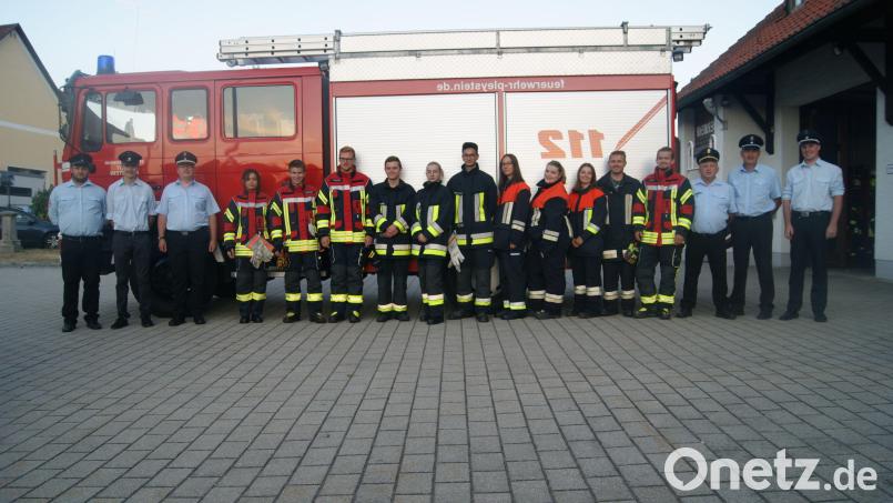 Die Gruppe der Feuerwehr Pleystein hat die Prüfung erfolgreich abgelegt. Bild: bey