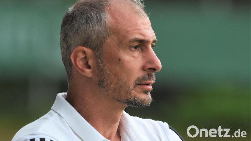 Kulmains Trainer Elvir Zekic kann mit der Punkteausbeute seiner Truppe bislang sehr zufrieden sein. Archivbild: G. Büttner