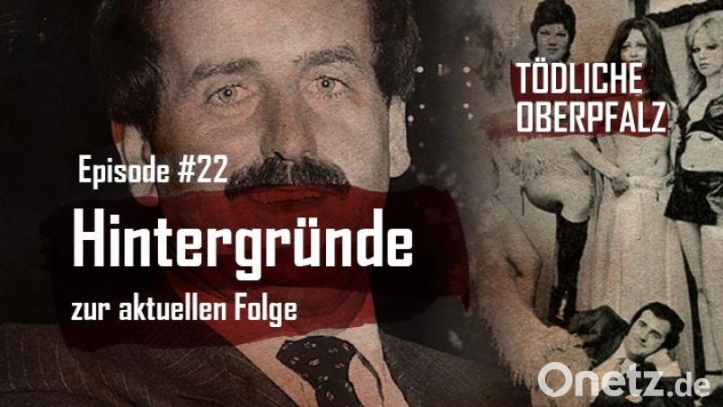 Sex und Crime: In Folge 22 von &quot;Tödliche Oberpfalz&quot; dreht sich alles um den mysteriösen Tod von Walter Klankermeier. Grafik: Marco Meier