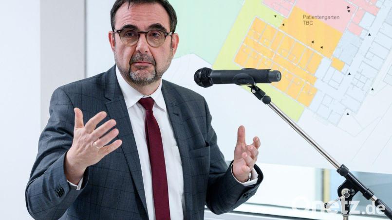 Bayerns Gesundheitsminister Klaus Holetschek (CSU). Bild: Daniel Vogl/dpa/Archivbild