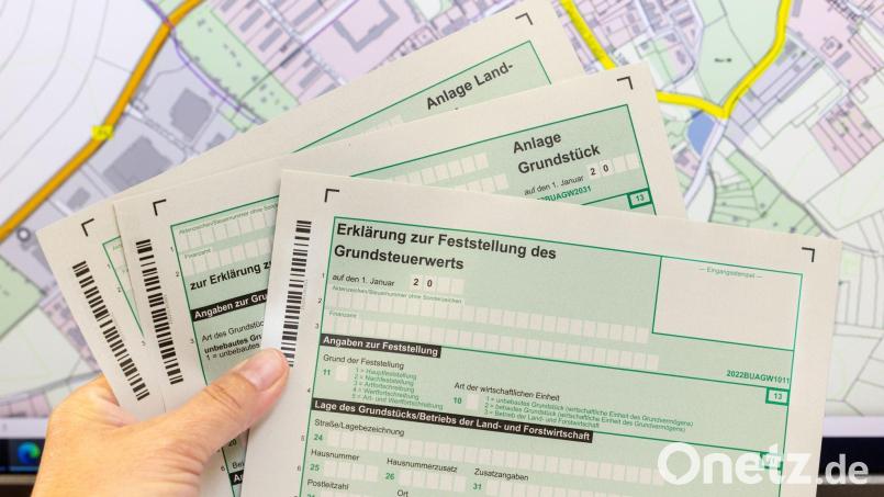 Auf großes Interesse stoßen die Infoveranstaltungen zum Ausfüllen der Grundsteuererklärung derzeit. Eine der nächsten bietet der VdK Kirchenthumbach am Mittwoch, 14. September, um 19 Uhr im Gasthaus Friedl an. Anmeldung bei Petra Lettner unter Telefon 09647/647. Symbolbild: Michael Reichel/dpa