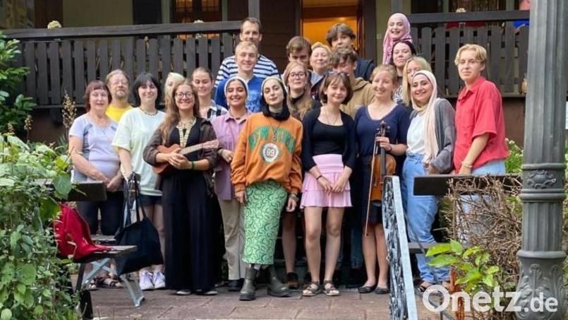 Internationaler Jugendaustausch in Veitshöchheim. Bild: Herbert Schmid
