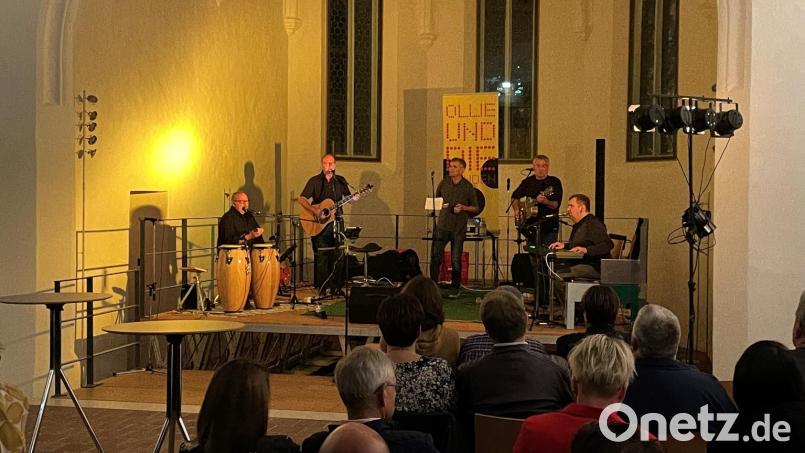 „Ollie und die Blinden“ spielten in der Spitalkirche. Bild: Marko Pammer/exb