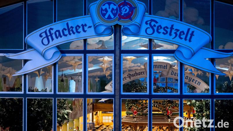 Noch herrschet Ruhe in den Bierzelten auf dem Oktoberfest. Bild: Sven Hoppe/dpa