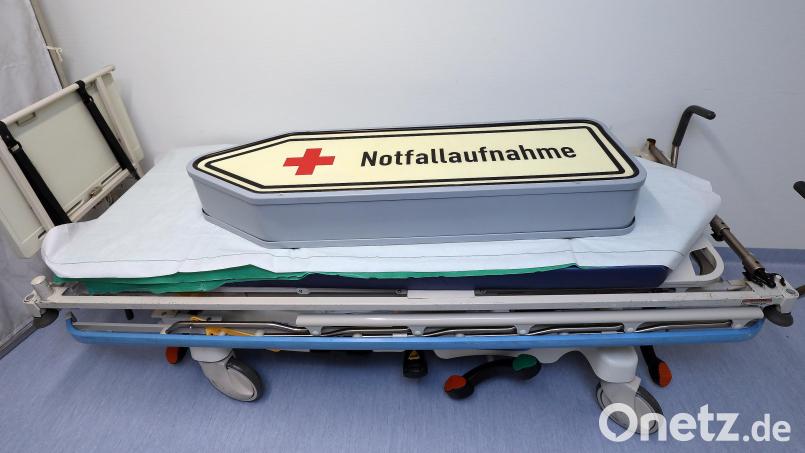 Dem Klinikum St. Marien in Amberg geht es nicht gut. Finanziell. Vorstand Manfred Wendl befürchtet für die Zukunft Schlimmstes. Bild: Wolfgang Steinbacher