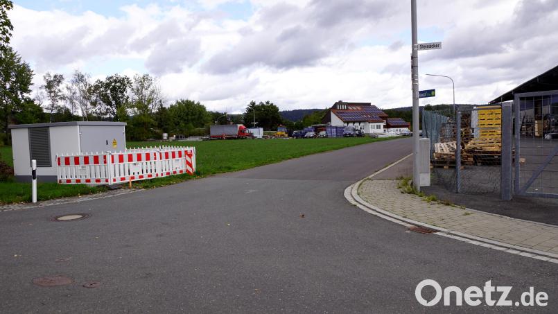 Für das Gewerbegebiet West (im Bild ist der westliche Teil) nimmt die Gemeinde wieder die Bauleitplanung auf. Aufgestellt werden sollte der Bebauungsplan eigentlich schon 1995. Bild: bkr