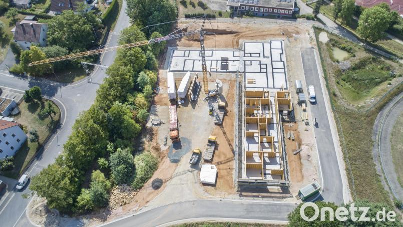 Der Neubau der Kita Eulenland an der Schießstätte wird die Unterdeckung der Kita-Plätze in Sulzbach-Rosenberg nicht ausgleichen. Bild: Thilo Hierstetter