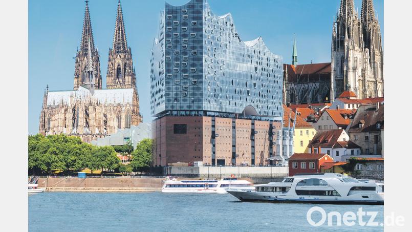 Köln, Hamburg, Regensburg - oder eben Rhein, Elbe, Donau. Die drei Flüsse haben Bezug zu Nordostbayern. Grafik: Marco Meier