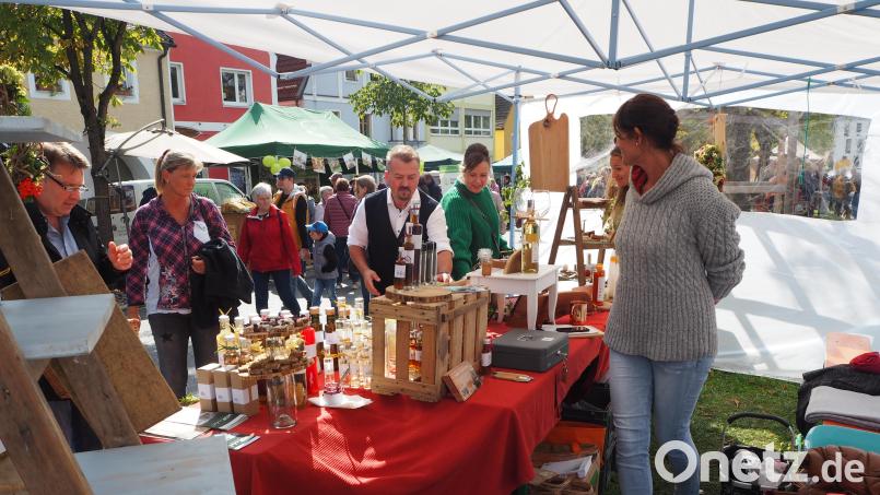 Bauernmarkt in Neustadt/WN Bild: krb