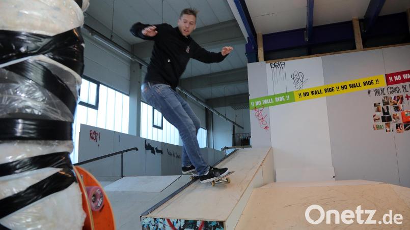 Skaterhalle am Lenbachweg Bild: Wolfgang Steinbacher