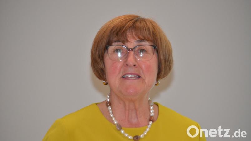 Gisela Niklas Eiband sprach in der Bezirksversammlung. Bild: ak
