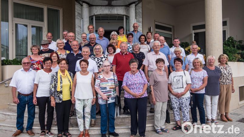 Die 44-köpfige Reisegruppe ist begeistert von den Sehenswürdigkeiten in der Toskana. Bild: Ludwig Brunner/exb