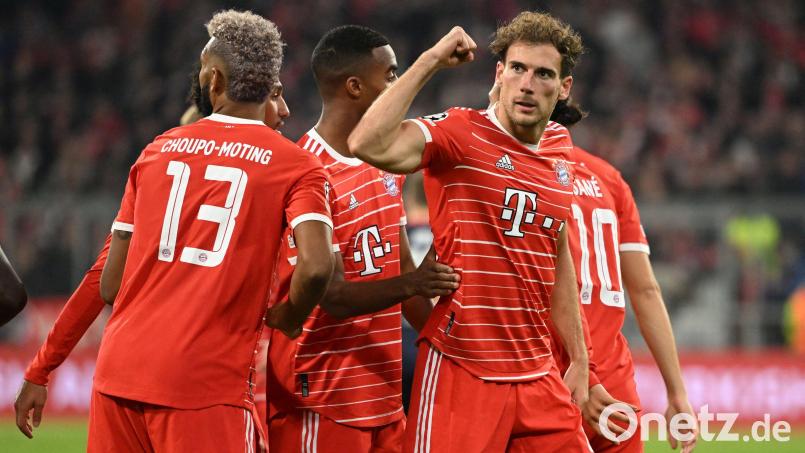 Leon Goretzka (rechts) und seine Kollegen fühlen sich stark genug für Dortmund. Bild: Sven Hoppe/dpa