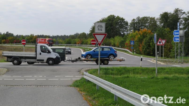Ein Unfallschwerpunkt in der Gemeinde Altenstadt/WN ist die Auf- und Ausfahrt an der Autobahn. Bild: adj