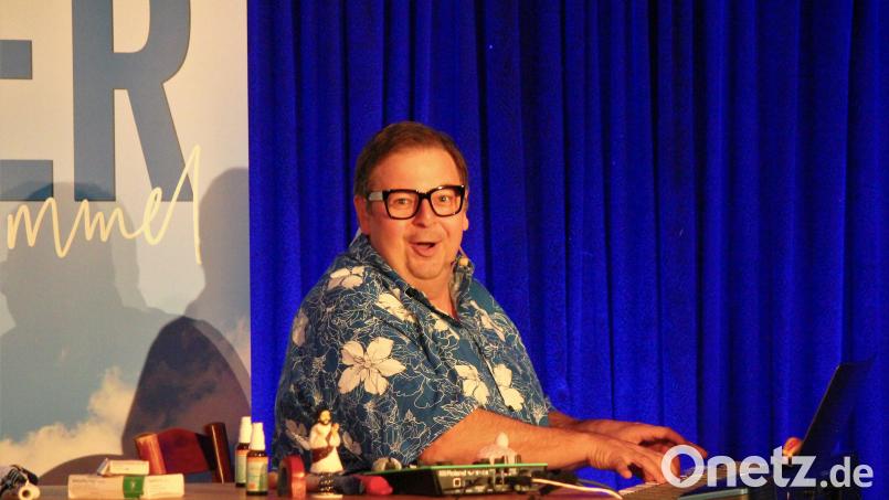 Gute Laune versprüht "da Meier" am Samstagabend am Schafferhof Bild: stg