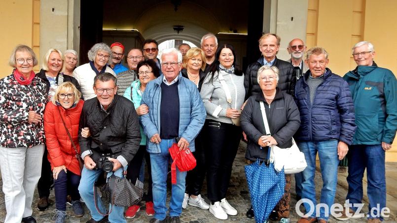 Die Gruppe des AMC Weiden im ADAC verbringt vier herrliche Tage in der Partnerstadt Weiden am See. Bild: R. Kreuzer