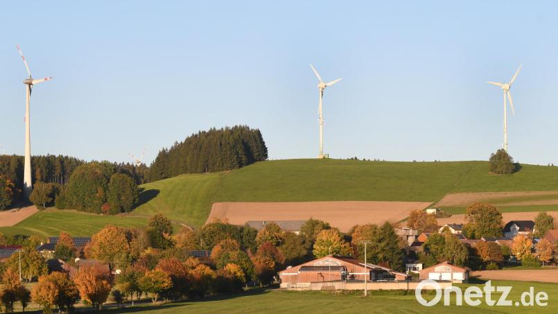 Windkraftanlagen bei Ahornberg, Gemeinde Bärnau. Bild: Gabi Schönberger