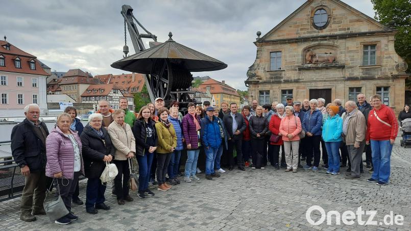 Die Pfarreiengemeinschaft Bärnau-Hohenthan-Schwarzenbach machte einen gemeinsamen Tagesausflug nach Bamberg. Bild: Markus Fichtner/Pfarreiengemeinschaft/exb