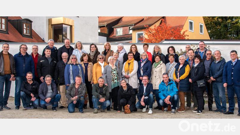 Ein Wiedersehen feierten die ehemaligen Schülerinnen und Schüler des Jahrgangs 1961/62 in Waldsassen. Bild: Roman Preis/exb