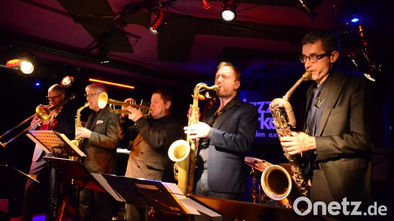 Die &quot;Dameronia&#039;s Legacy Allstars&quot; spielen vor vollem Haus. Bild: Kunz