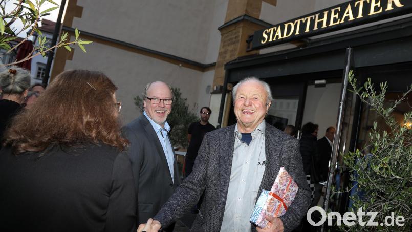 Winfried Steinl feiert seinen 80. Geburtstag im Stadttheater. Bild: Wolfgang Steinbacher