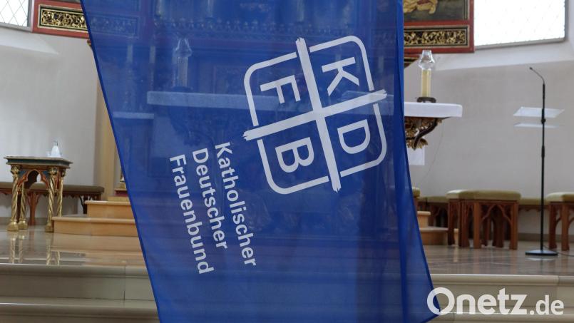 Unter diesem Banner vereint engagieren sich künftig die katholischen Frauenbünde aus Rosenberg und Sulzbach. Bild: mfh