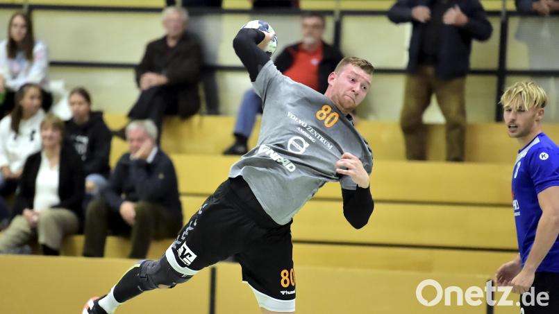 Bastian Schaller war mit sieben Treffern bester Torschütze der HG Amberg. Archivbild: Hubert Ziegler