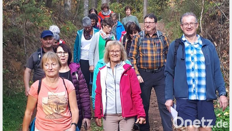 Die Frauen wanderten mit Pilgerführer Franz Grabinger (vorne). Bild: di