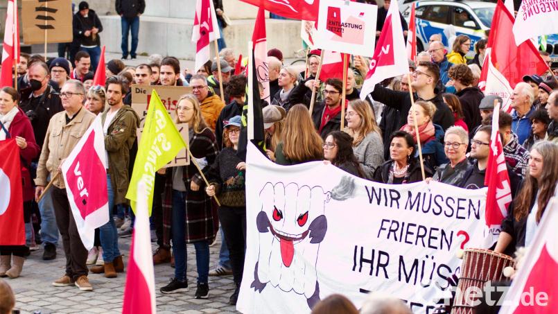 Der Deutsche Gewerkschaftsbund Bayern (DGB) ruft zur Demonstration für eine gerechtere Krisenpolitik auf. Bild: mib