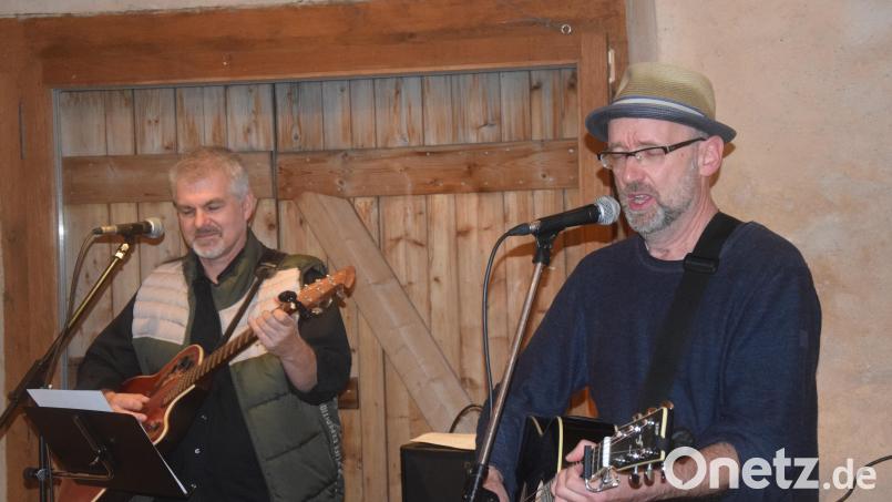 Wos wirklich wichtig is - Hubert Treml und Robert Prill (von rechts) suchen in ihren Liedern danach. Bild: fz