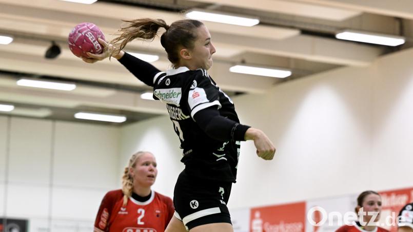 Die Sulzbach-Rosenbergerin Nicole Schiegerl wirft ihre Tore für Regensburg. Bild: H.C. Wagner/exb