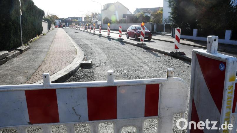 Die Baustelle in der Mooslohstraße. Bild: Gabi Schönberger