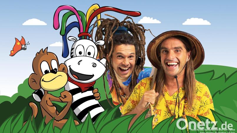 Ein Riesenspaß für Kinder wird das Konzert von Rodscha und Tom. Bild: mitCredits/exb