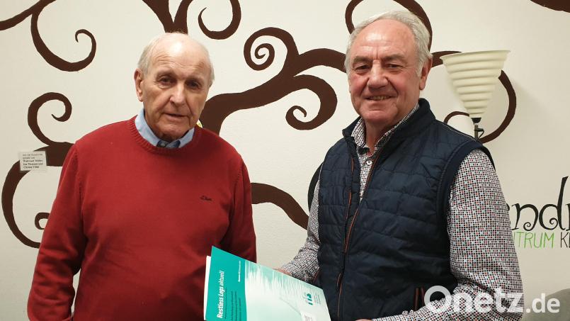 „Was in dieser Gruppe besprochen wird, bleibt in dieser Gruppe“, versicherten Peter Ilichmann (rechts) und Herbert Konrad. Bild: jzk